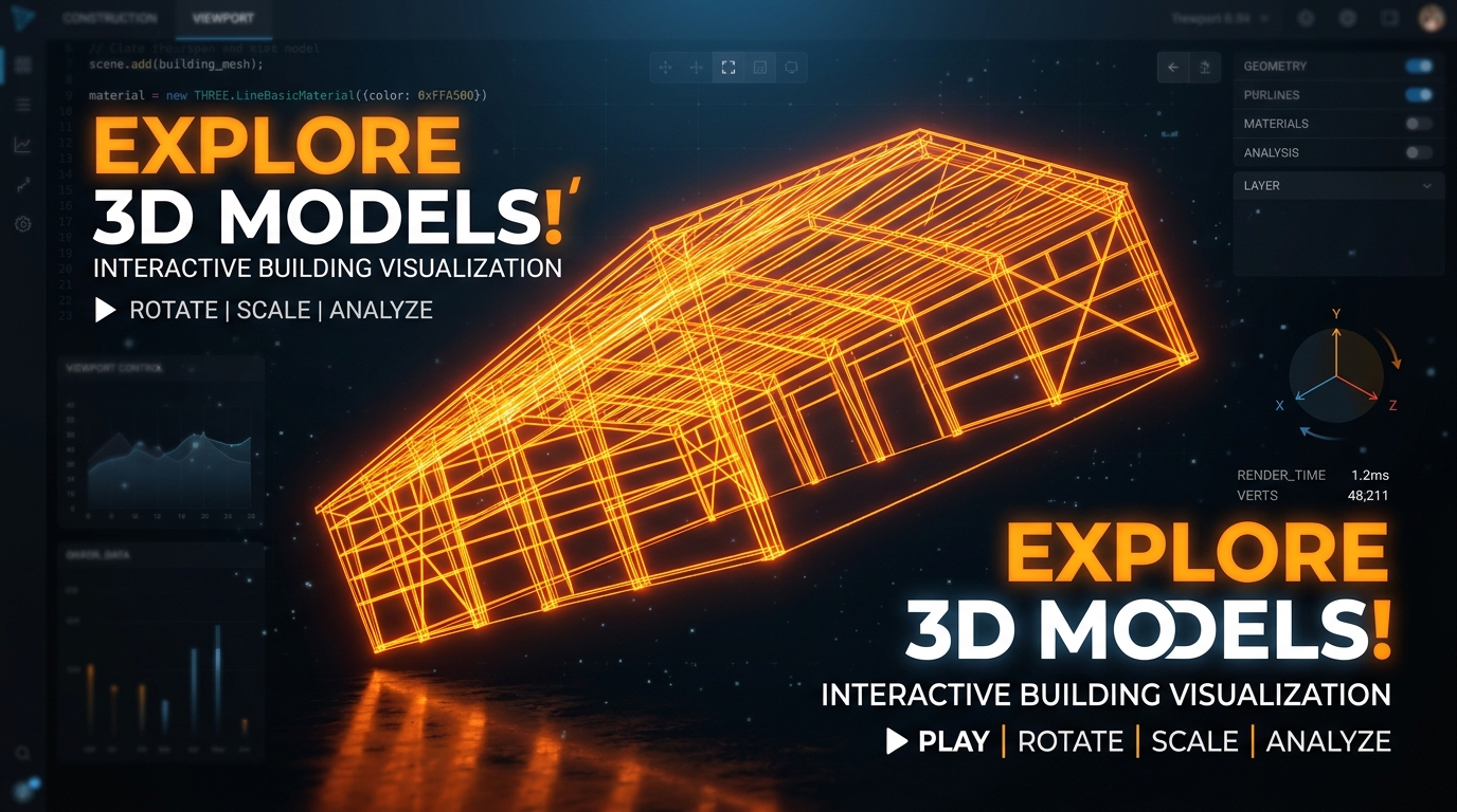 Interactive 3D Building Model: See the Numbers as a Structure