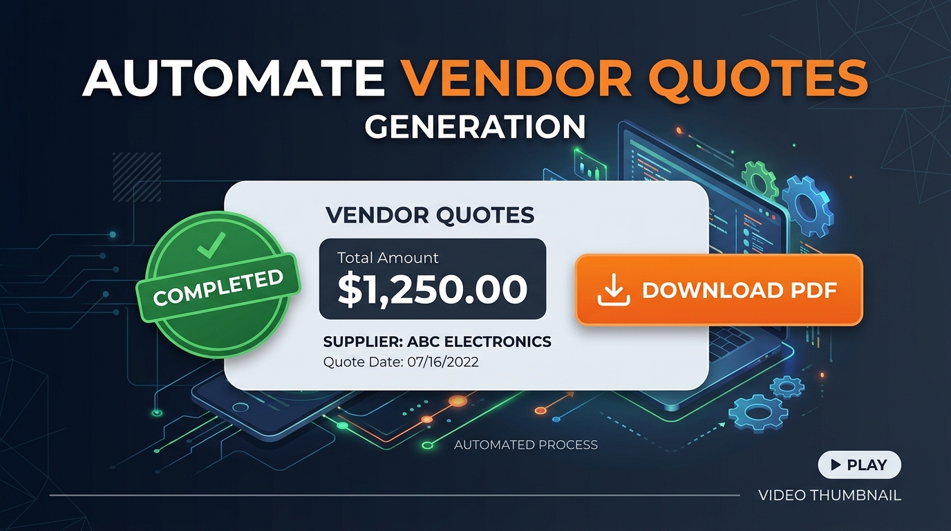 Vendor Quote Generation: Automated Pricing Without Portal Login